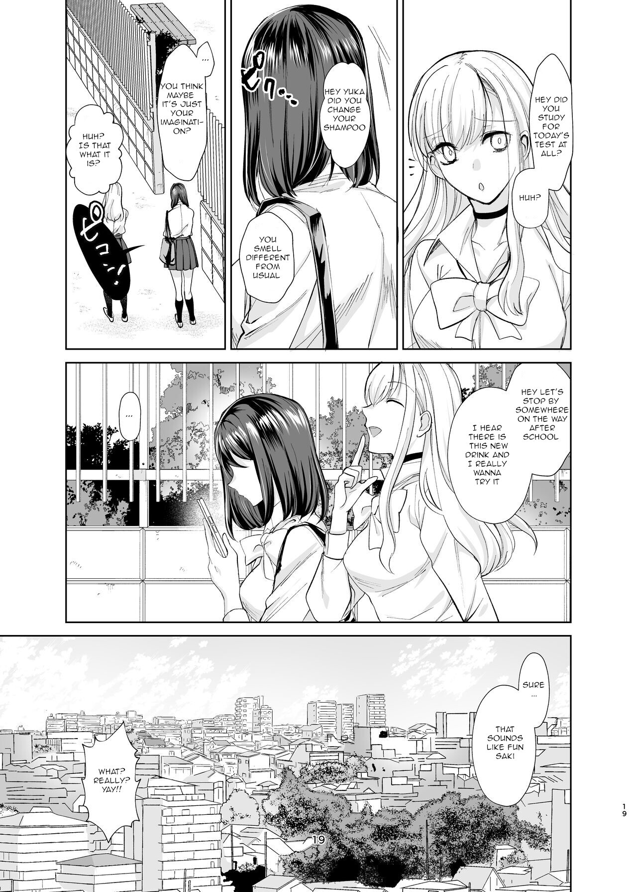 Hentai Manga Comic-The story of a serious childhood friend who becomes deeply involved in 'P-services' and ends up addicted to sex-Read-18